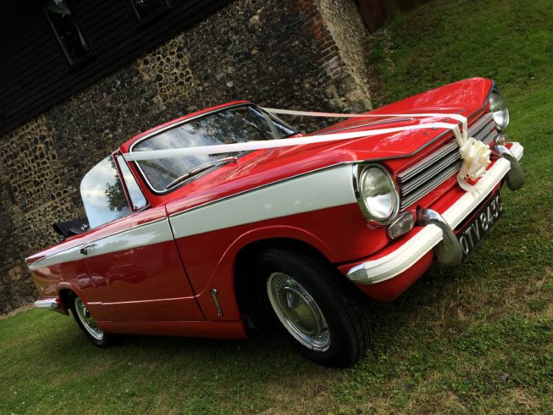 BERTIE – 1968 Triumph Herald Wedding Car