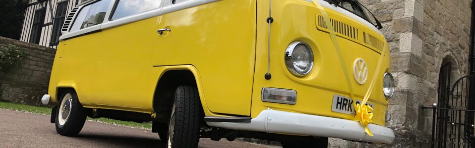Quirky Wedding Cars VW Camper